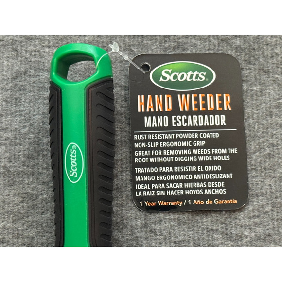 Scotts Hand Weeder Rust Resistent Powder Coated Non Slip Ergonomic Grip - Picture 4 of 5
